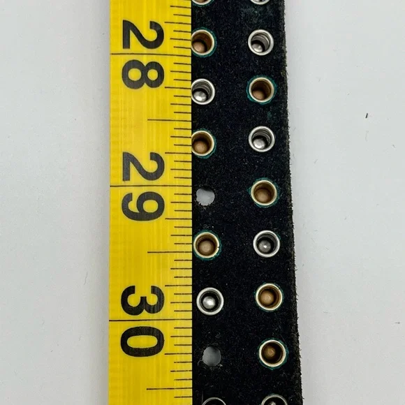 CAbi Studded Black Leather Belt - Picture 8 of 8